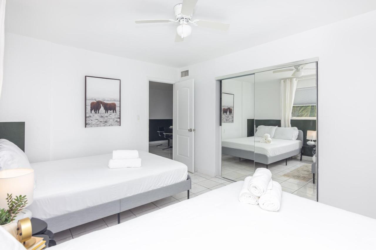 One Bedroom Apartment - With Parking & Balcony - Heart Of Wynwood Miami Bagian luar foto